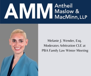 Melanie J. Wender Moderates Arbitration CLE at PBA Family Law Winter Meeting